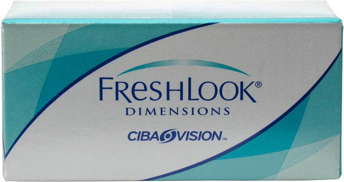 Контактные линзы FreshLook Dimensions 6 линз Карибиан Аква (Caribbean ...