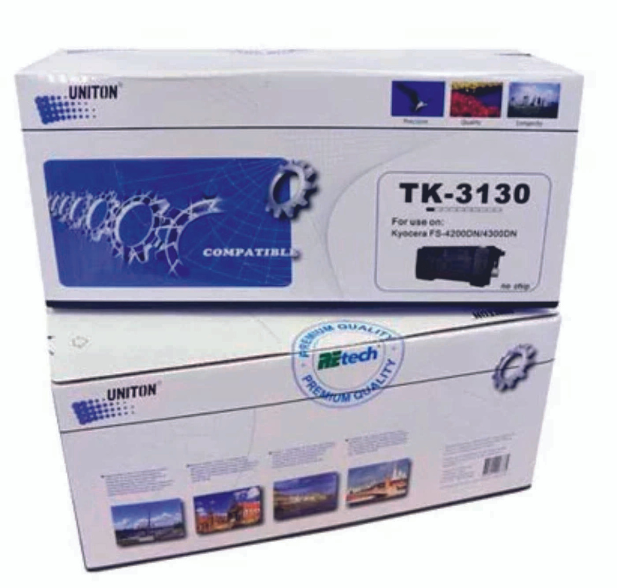 Тонер-картридж UNITON Premium TK-3130, черный, для лазерного принтера ...