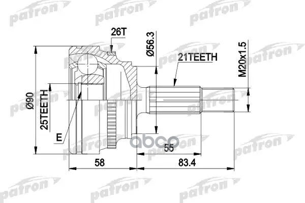 Patron код pgs1128sx