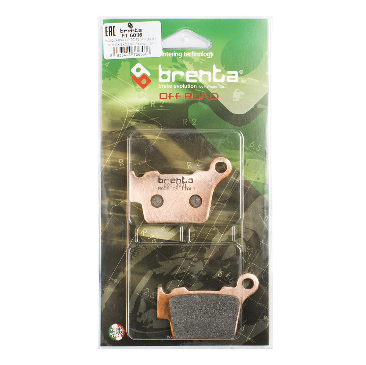 Тормозные колодки BRENTA FT 6056 - купить по выгодной цене в  интернет-магазине OZON.ru