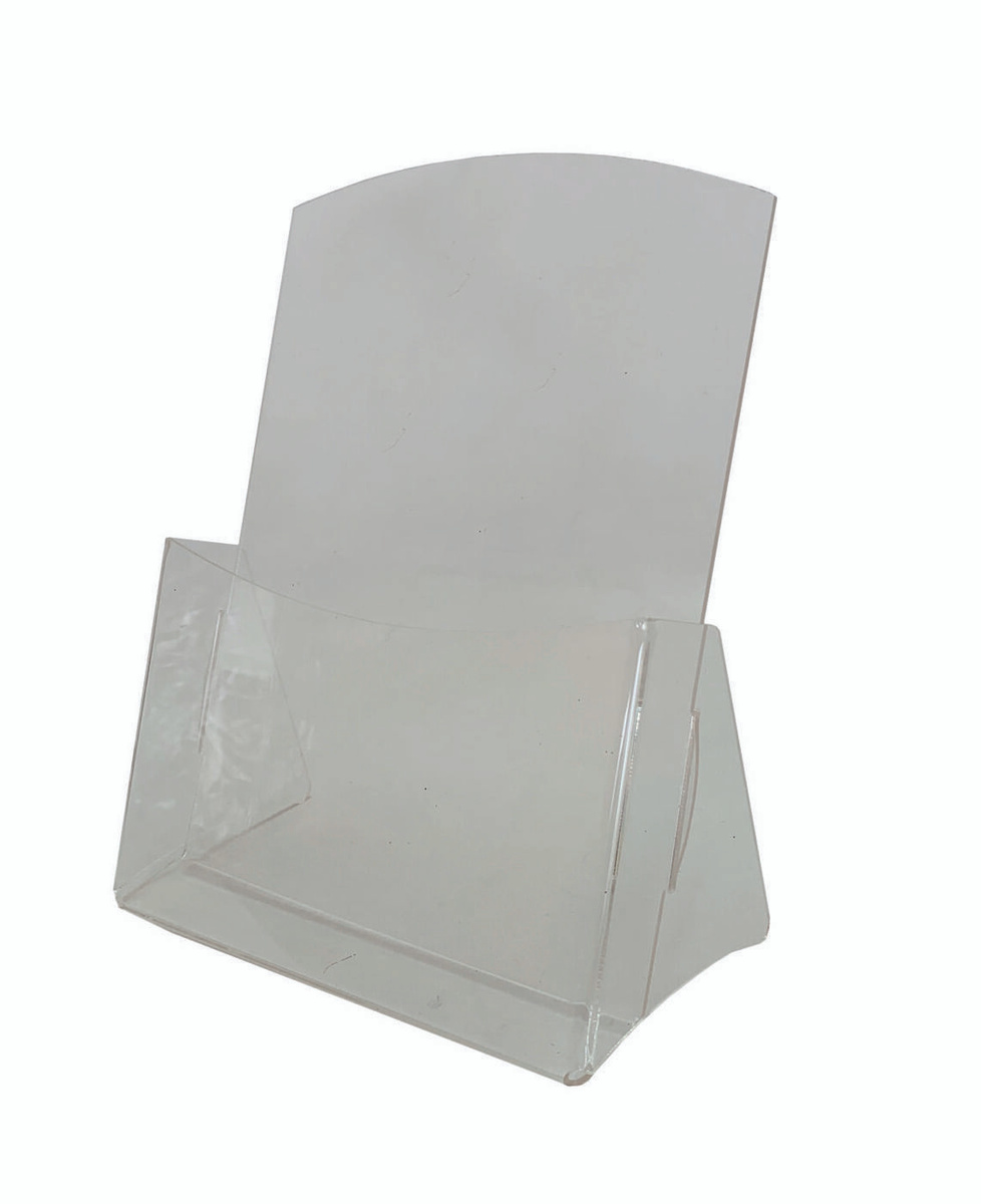 Подставка настольная для рекламных материалов А5, Буклетница настольная ...