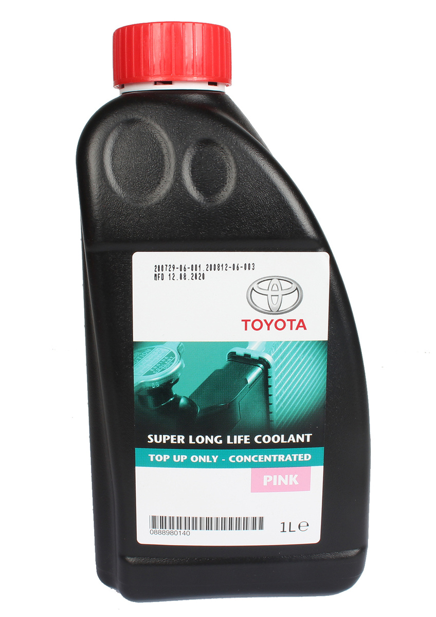 Антифриз Toyota концентрат 08889-80140 1л розовый, 1 л купить по ...