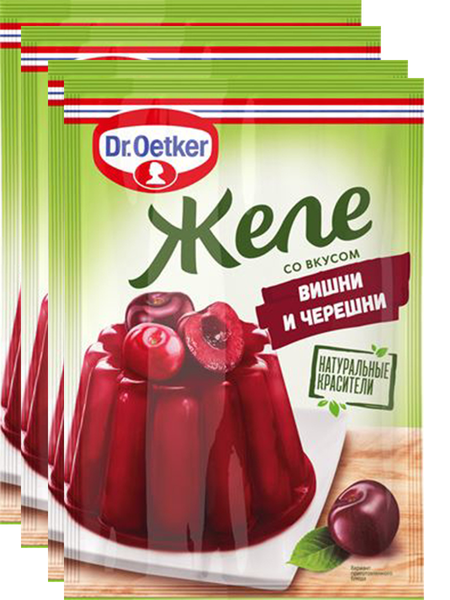Dr.oetker желе со вкусом вишни 45г (5941132002409)
