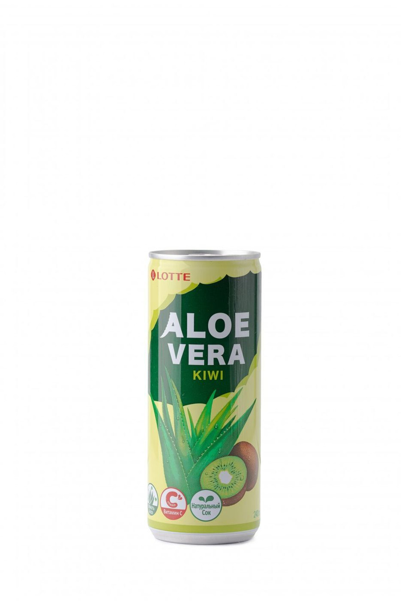 Lotte Aloe Vera напиток безалкогольный негазированный с мякотью алоэ со ...