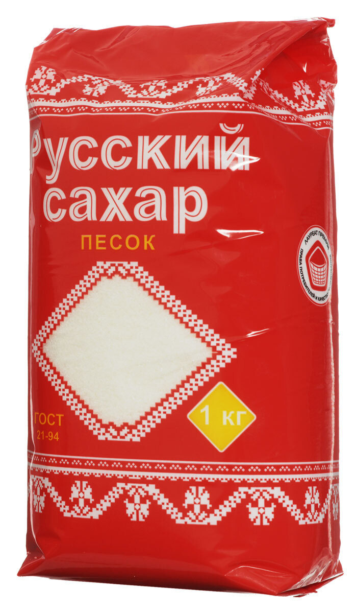 Русский сахар сахарный песок, 1 кг #1