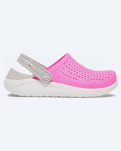 literide crocs pink
