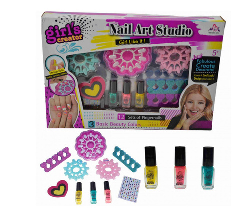 Girls Creator Detskij Nabor Dlya Manikyura Nail Art Studio Kupit V Internet Magazine Ozon S Bystroj Dostavkoj