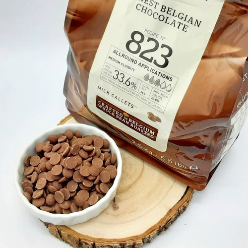 Молочный шоколад для фонтанов 2,5 кг Callebaut CHM n823founrt u71