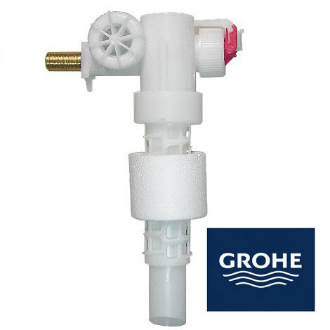 Клапан инсталляции грое. Клапан наполнительный Grohe 37095000. Наполнительный клапан смыва Grohe 37092000. Наполнительный клапан, Grohe, 3/8", (37095000). Наполнительный клапан смыва Grohe Dally-Fvent 37095000.