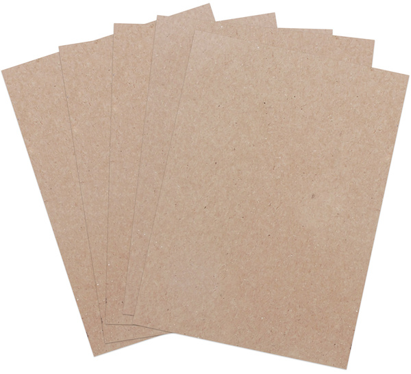 Картон переплетный для творчества ПОЛИНОМ, набор 5 листов, 408х291 (А3 ...