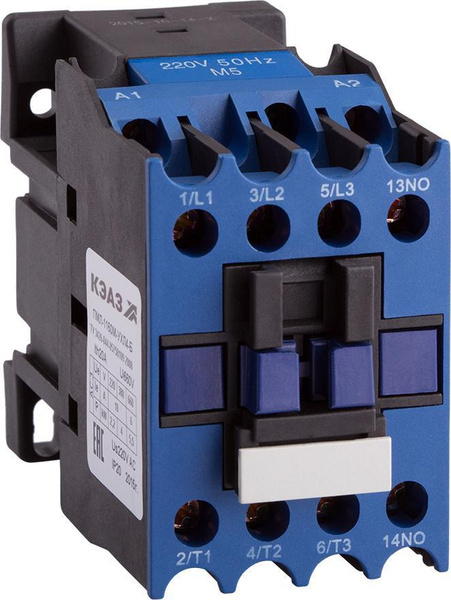 КЭАЗ Контактор 10А 220В 3P IP20, 1шт. - купить с доставкой по выгодным ...