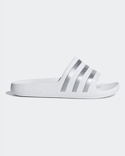 Шлепанцы adidas Originals Adilette Aqua K Ftwwht/Silvmt/Ftwwht Adilette ...