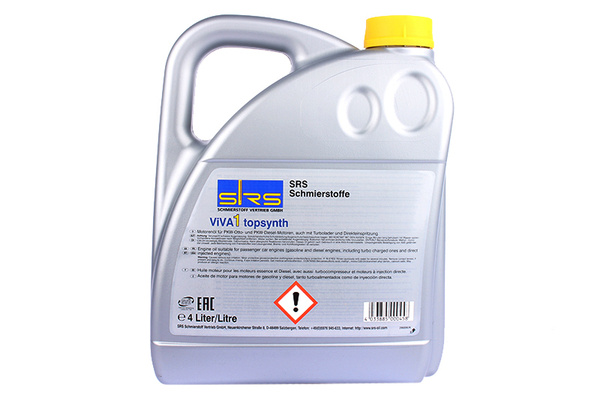 Масло моторное SRS 5W-40 Синтетическое - купить в интернет-магазине ...