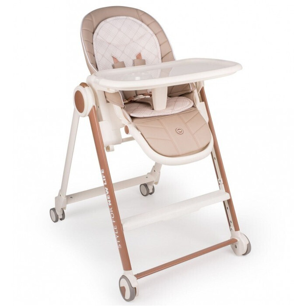 Стульчик для кормления happy baby berny v2 beige