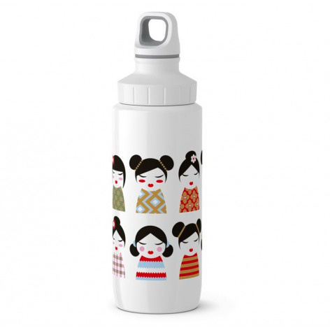 Emsa Бутылка, Drink2Go 600 мл., белый, черный - купить с доставкой по ...