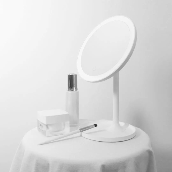 Зеркало для макияжа с подсветкой настольное Xiaomi DOCO Daylight Mirror ...