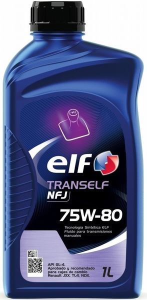 Трансмиссионное масло ELF TRANSELF NFJ 75W-80 ( 1 литр) - купить по ...