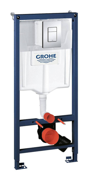 Система инсталляции для унитаза GROHE Rapid SL с панелью смыва Skate ...