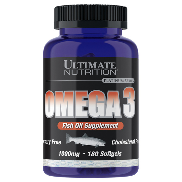 Омега Жирные кислоты Ultimate Nutrition Omega 3 180 капс. - купить с ...