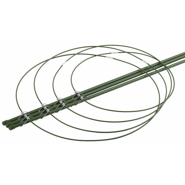 Опора для растений и цветов GFS-4-120 GREEN APPLE / кольцевая поддержка ...