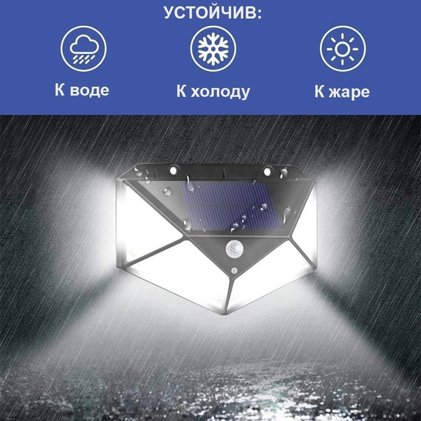 Уличный светильник Solar Lamp Уличный светодиодный светильник на ...