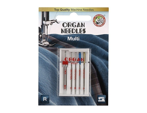Иглы машинные ORGAN ассорти 5/MULTI Blister - купить с доставкой по ...