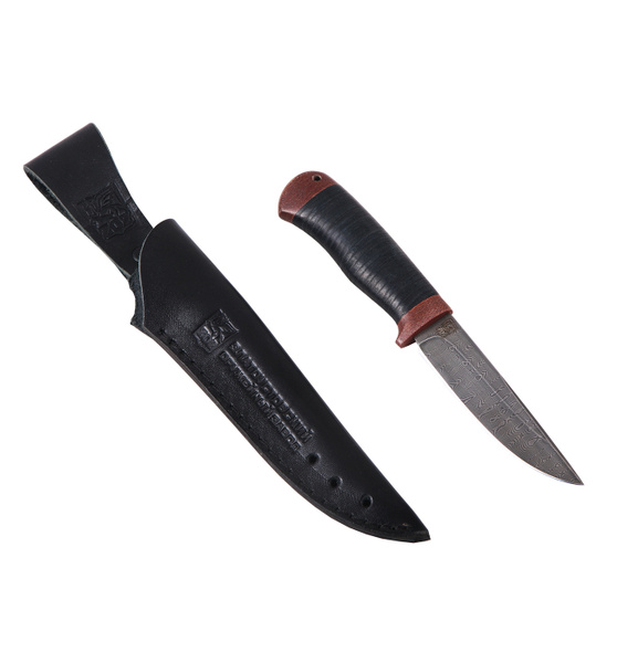 Златоустовский оружейный завод Нож туристический, длина лезвия 11 см ...