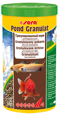Корм для прудовых рыб Sera BIOGRANULAT 1л - купить с доставкой по ...