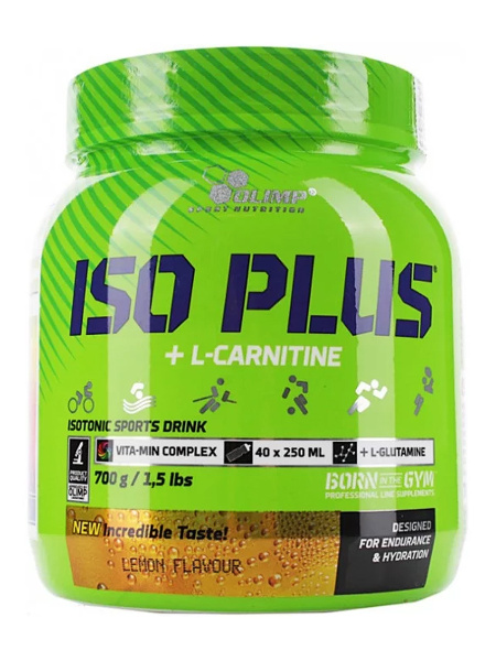 Спортивный изотоник порошок с Л-карнитином Olimp Sport Nutrition Iso ...