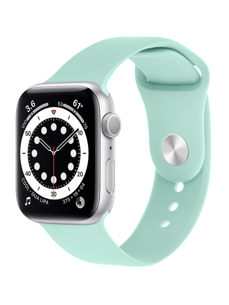 Силиконовый ремешок для Apple Watch 38 мм/40/41 mm, размер SM series 1 ...