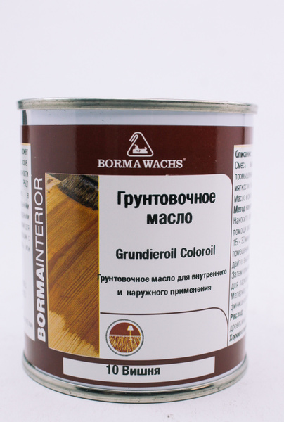 BORMA WACHS Масло для дерева 0.125 л., грунтовочное вишня - купить с ...