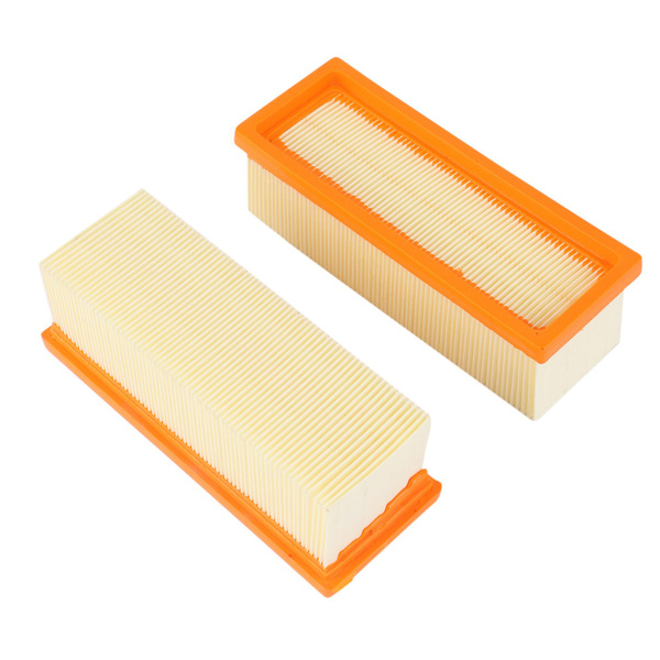 Комплект из 2 сменных HEPA фильтров для пылесосов Karcher для влажной и ...