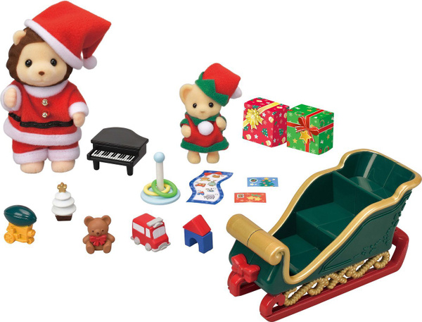 Фигурка Sylvanian Families "Новогодние сани", 5568 - купить с доставкой ...