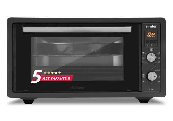 Мини-печь Simfer M4555, черный, 45 л купить по низкой цене с доставкой ...