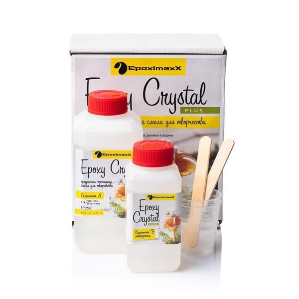 Ювелирная прозрачная смола "Epoxy Crystal PLUS", 345 г - купить с ...