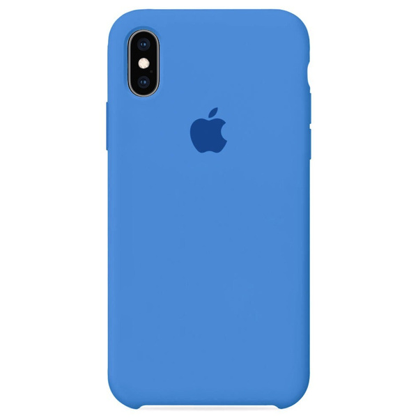 Силиконовый чехол для смартфона Silicone Case на iPhone X / Айфон X с ...