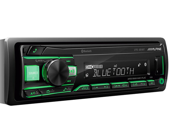 Alpine UTE-201BT магнитола USB AUX Bluetooth1 DIN - купить в интернет ...