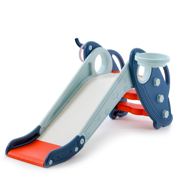Детский игровой комплекс UNIX Kids Space Blue для дома и улицы с горкой ...