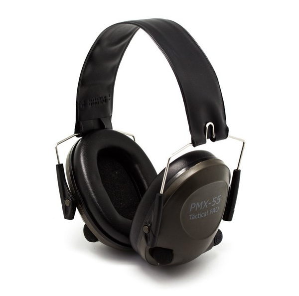 Наушники активные для стрельбы PMX Tactical PRO PMX-55G 26-85 ДБ Хаки ...