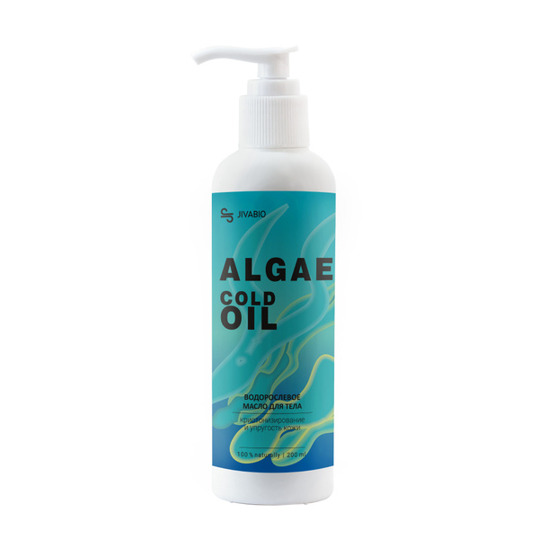 JIVABIO ALGAE COLD OIL Водорослевое антицеллюлитное масло для тела ...