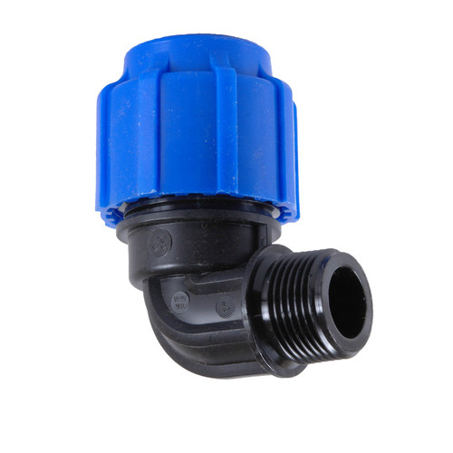 Отвод ПНД компрессионный с наружной резьбой 25х3/4" VALFEX ...