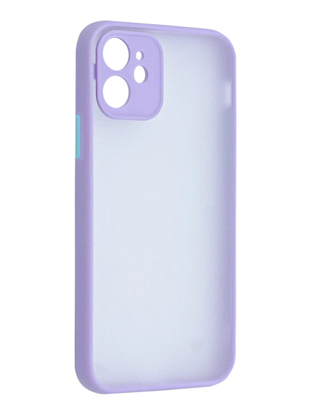 Противоударный чехол для Apple iPhone 11 матовый Лавандовый (фиолетовый ...