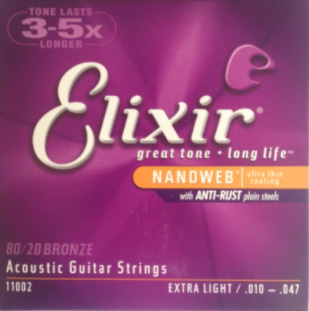 Струны для акустической гитары Elixir 11002 - купить с доставкой по ...