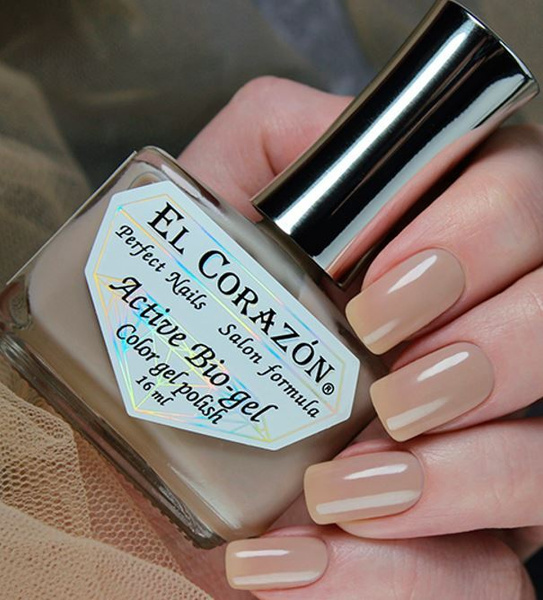 El Corazon лечебный лак для ногтей Активный Био-гель Jelly Camouflage ...