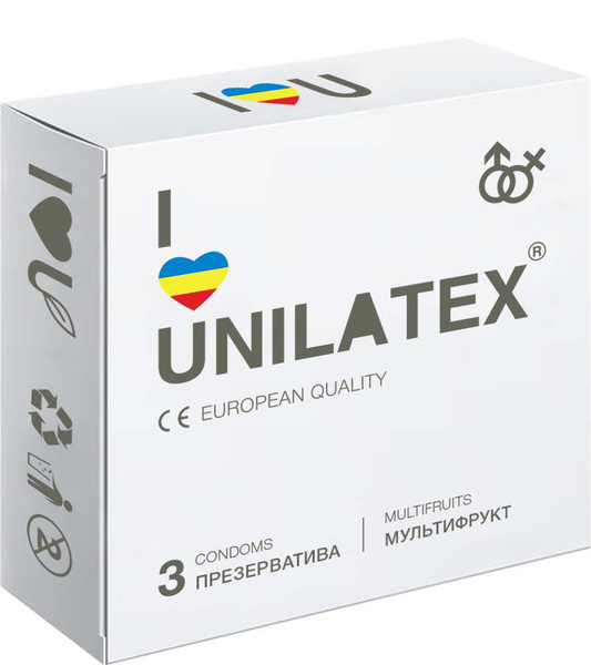 Презервативы Unilatex Multifruits, 3 шт. - купить с доставкой по ...
