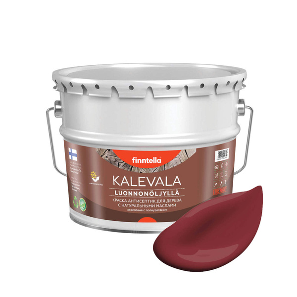 Краска FINNTELLA KALEVALA для Дерева и деревянных фасадов, с ...