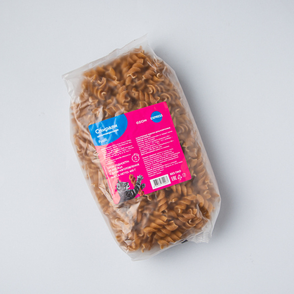 Макароны Спирали Fusilli Ozon fresh цельнозерновые, 450 г - купить с ...