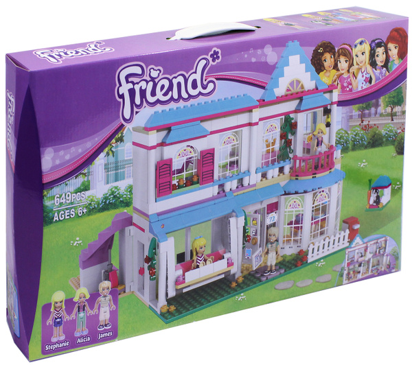 Конструктор Friend Френдс Дом Стефани 649 деталей / конструктор дом ...