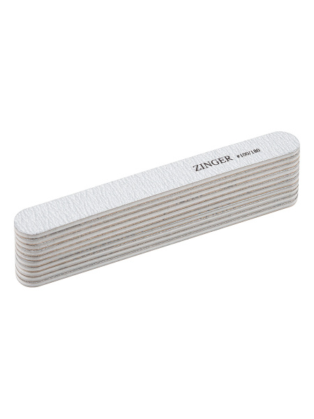 Zinger/ Пилка прямая UT-401С ( #100-180), THERMO, цвет серый,10 шт ...