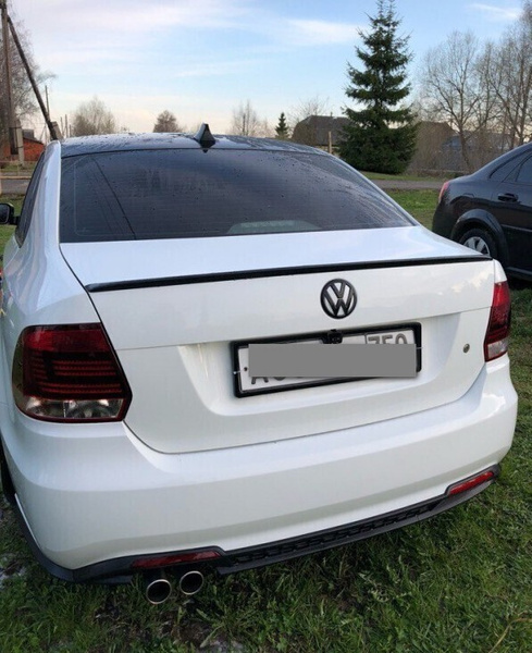 Спойлер для Volkswagen Polo купить по низкой цене в интернет-магазине ...